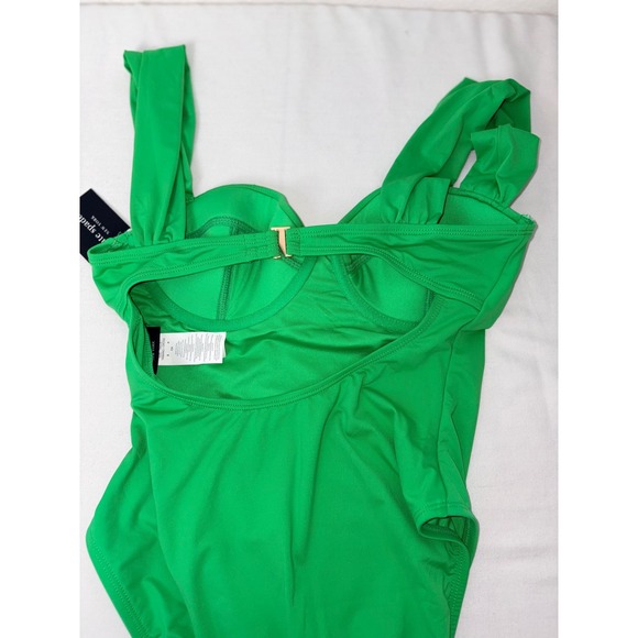 Kate Spade New York Green Underwire One Piece Swimsuit Women Small New - Picture 4 of 9